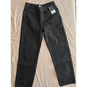 The Kooples High Rise Straight Ankle Jeans in Black,  Size 27, NWT